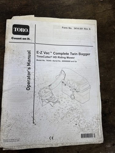 Toro zero turn - e, z