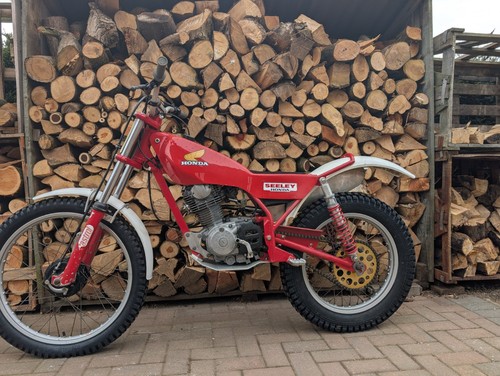 Honda rsc seeley trials 200cc - honda,
