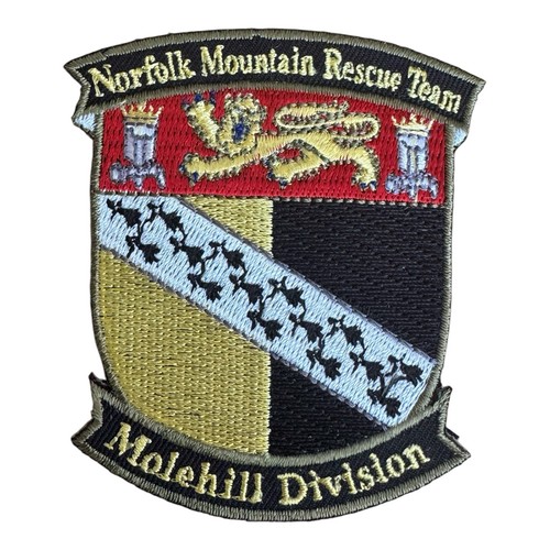 Norfolk mountain rescue patch - rescue,