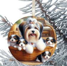 Tibetan Terrier Dog Hanging