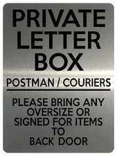 1681 PRIVATE LETTER BOX