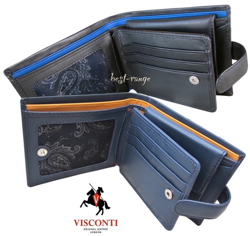 Mens leather wallet - mens, soft