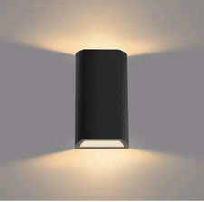 FUDESY LED Indoor / Outdoor Wall Light, IP65 Up/Down Outside Lamp Exterior Wall
