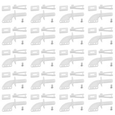 20 Sets Plastic Control Horns 4-Hole RC Model Airplane Fixed-Wing DIY Parts
