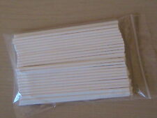 50 x 7.5" -190mm PLASTIC  LOLLY POP STICKS LOLLIPOP COOKIE CRAFT CHOCOLATE MOULD