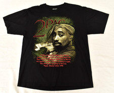2Pac Tupac Shakur T Shirt Mens