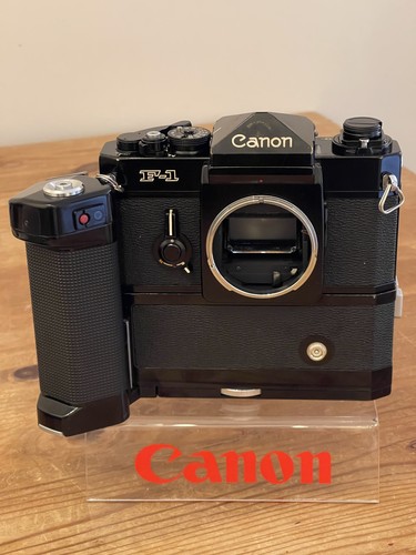 Canon original with - f-1, motor