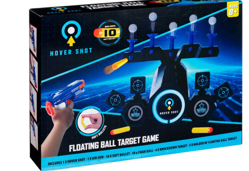 Floating ball target game - ball,