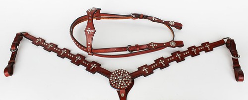 Show tack bridle western - tack,