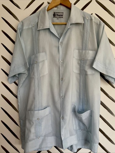 Mens manzur mexican guayabera - mens,