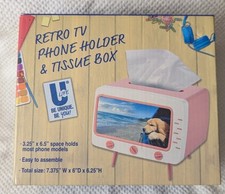 Retro TV Phone Holder And