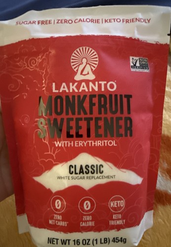 Lakanto monkfruit sweetener - lakanto,