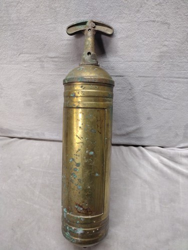 Antique brass pyrene fire - pyrene,