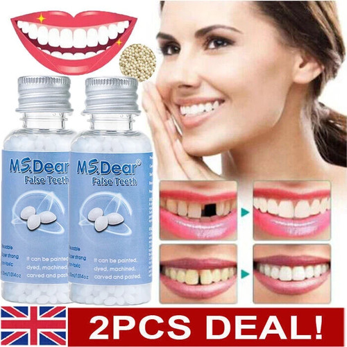 Temporary tooth repair kit fix - repair,