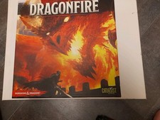 Dungeons & Dragons Dragon Fire Board Game Complete, Dungeons & Dragons Game.