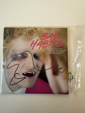 Ed Sheeran Bad Habits Signed Limited Edition CD Single