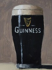 Guinness oil Painting