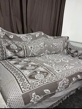 Cotton 3 Seater Sofa Throws