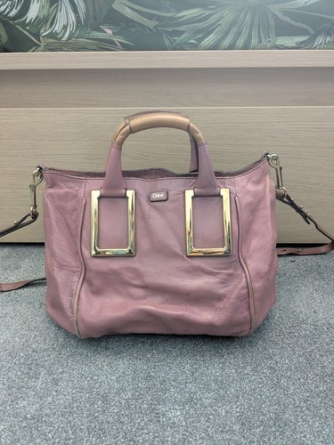 Chloe etel hand bag leather - etel,