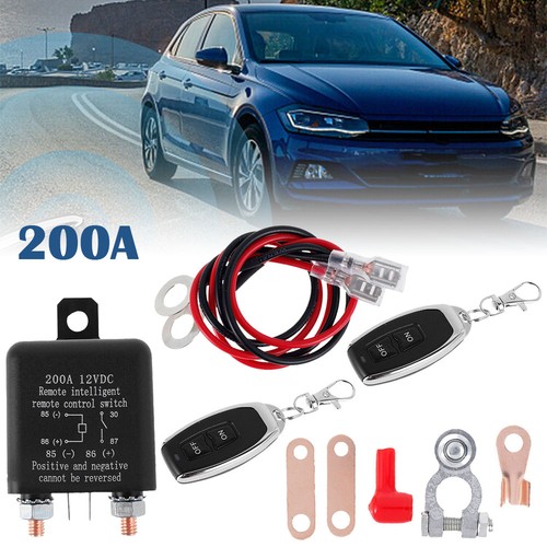 Remote car battery disconnect - battery,