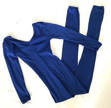 Vintage 60s 70s Electric Blue