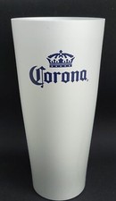 1 X CORONA Metal PINT CUP GLAS