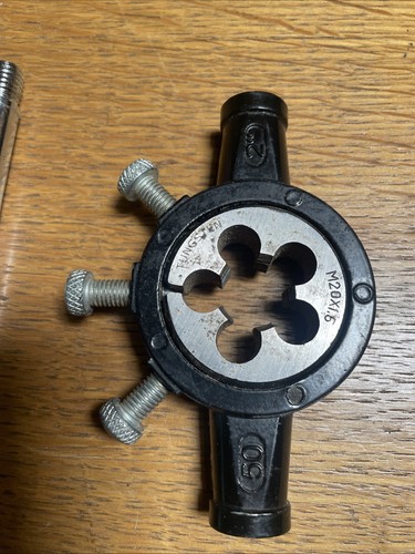 Vintage tap die - &, with