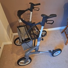 Topro Olympos ATR 4 Wheel Lightweight Folding Rollator Outdoor Walking Aid 