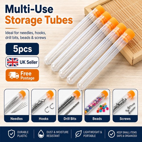 Storage tubes clear - storage,