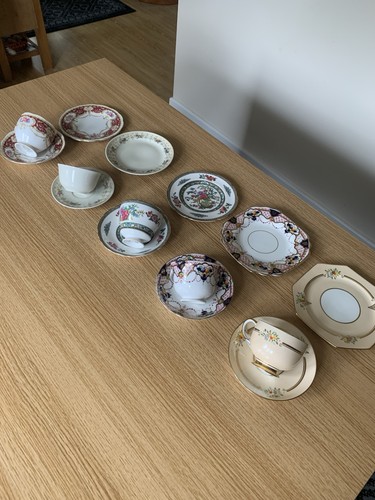 Fine china triple sets - china,