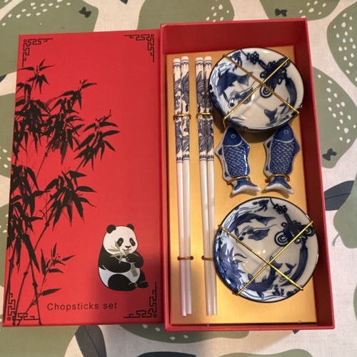 Set chinese blue - chinese, white