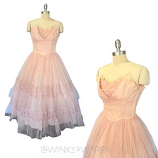 Vintage 50s Cupcake Strapless