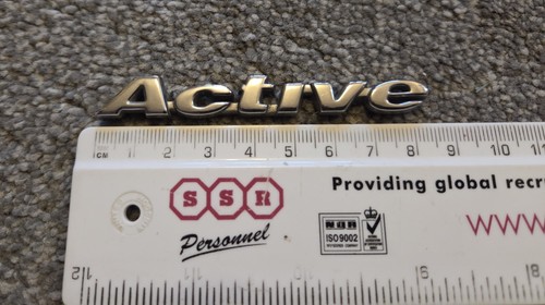 Genuine fiat active rear badge - rear,