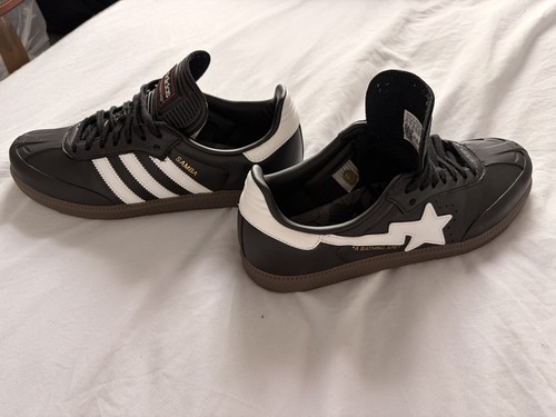 Bape adidas samba black - adidas, "black