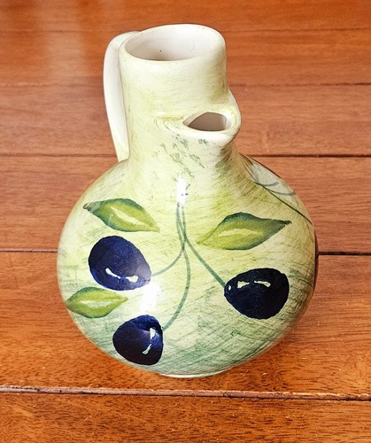 Vintage ceramic olive oil - ceramic,