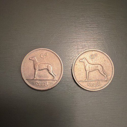 Ireland pre decimal - ireland, 6d