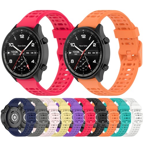 22mm silicone watch strap - silicone,