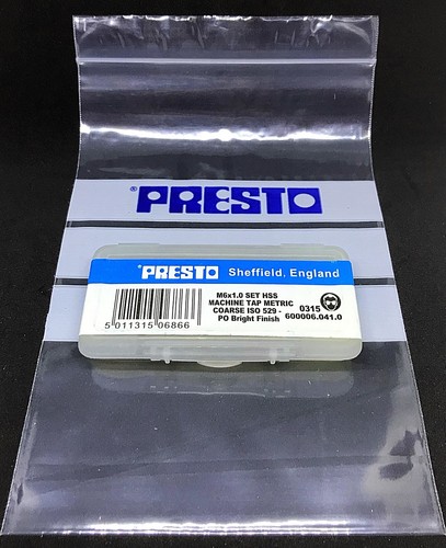 Presto piece tap sets hss - presto,