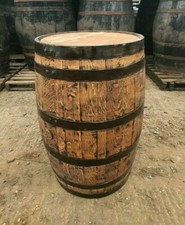 SANDED & OILED WHISKY BARREL /HOME BAR/ HOME DECOR/ STAGE PROP/ RESTAURANT/PUB