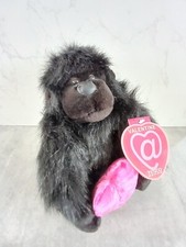 Black gorilla with love heart