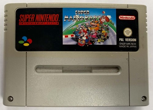 Super mario kart snes - super,