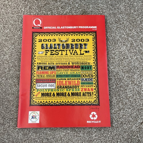 Official glastonbury programme - official,