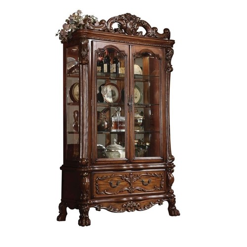 Acme dresden door curio - acme, 2-door