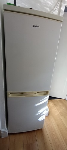 Bush white freestanding fridge - bush,