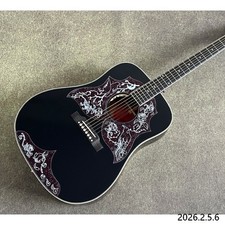 Acoustic guitar Soild black 3