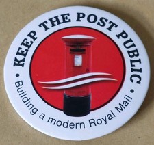 1980s Campaign Pin Badge KEEP