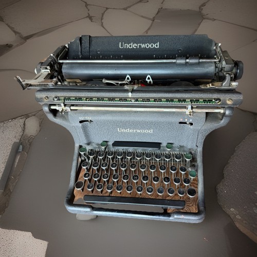 Underwood typewriter model - underwood,