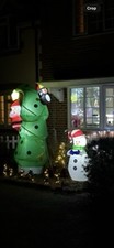 2 Inflatable outdoor Christmas