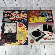 Vintage Tandy Sales Catalogues