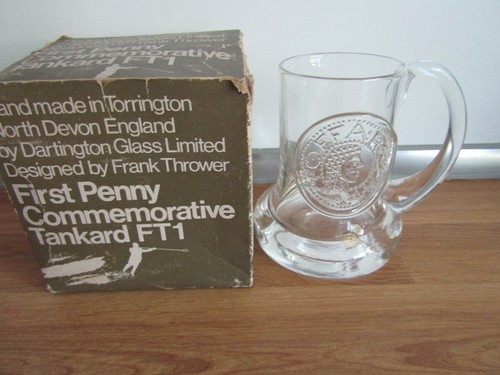 Dartington glass tankard frank - dartington,